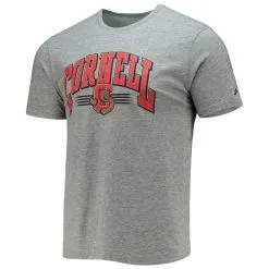 League Collegiate Wear Men's Heathered Gray Cornell Big Red Upperclassman Reclaim Recycled Jersey T-Shirt -Cornell Big Red Shop DSCO1137451238 FJad ALT2