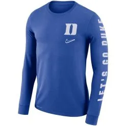 Nike Men's Royal Duke Blue Devils Local Mantra Performance Long Sleeve T-Shirt 6 Nike Men's Royal Duke Blue Devils Local Mantra Performance Long Sleeve T-Shirt -Cornell Big Red Shop DSCO1137453300 1350 ALT2