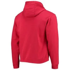 League Collegiate Wear Men's Red Cornell Big Red Volume Up Essential Fleece Pullover Hoodie -Cornell Big Red Shop DSCO1142446742 2910 ALT3