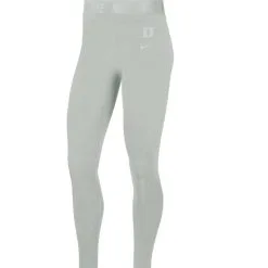 Nike Women's Gray Duke Blue Devils Tight Tri-Blend Leggings -Cornell Big Red Shop DSCO1146145265 4102 ALT2