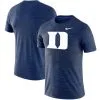 Nike Men's Royal Duke Blue Devils Big & Tall Velocity Space-Dye Performance T-Shirt