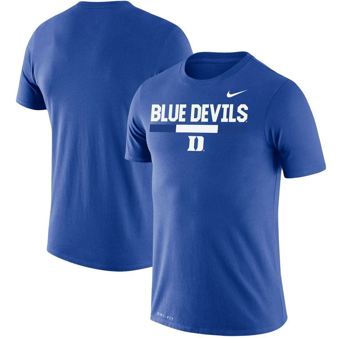 Nike Men's Royal Duke Blue Devils Team DNA Legend Performance T-Shirt 2 Nike Men's Royal Duke Blue Devils Team DNA Legend Performance T-Shirt - Image 2