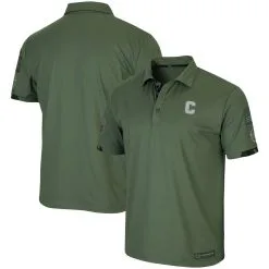 Colosseum Men's Olive Cornell Big Red OHT Military Appreciation Echo Polo