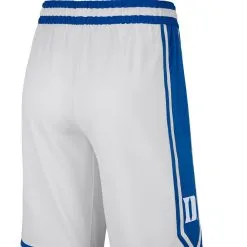 Men's Nike White Duke Blue Devils Replica Team Basketball Shorts -Cornell Big Red Shop DSCO1148307734 3550 ALT3