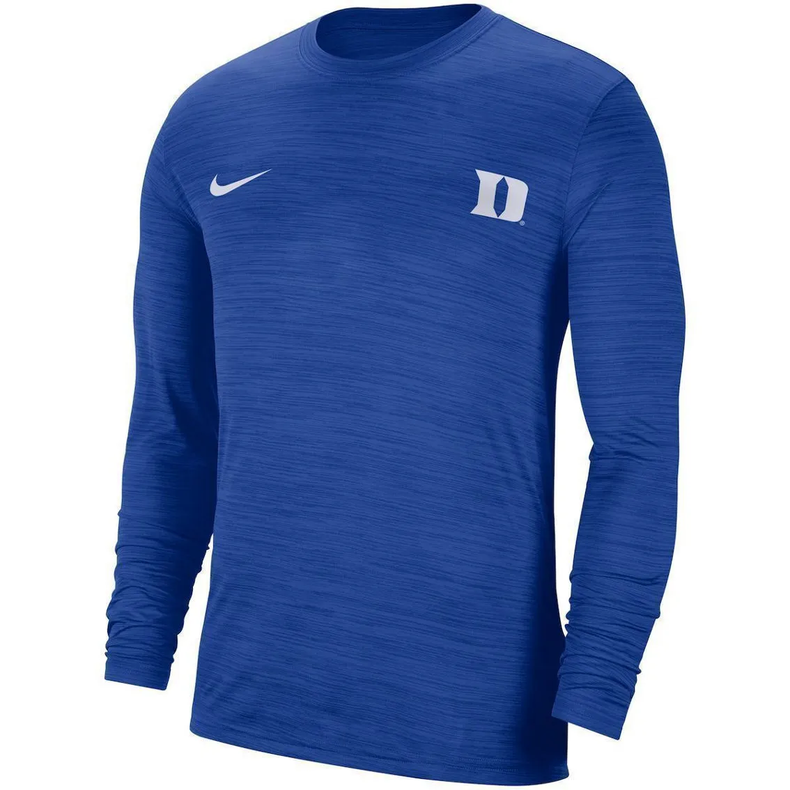 Nike Men's Royal Duke Blue Devils Velocity Legend Performance Long Sleeve T-Shirt 3 Nike Men's Royal Duke Blue Devils Velocity Legend Performance Long Sleeve T-Shirt - Image 3