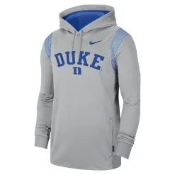 Men's Nike Gray Duke Blue Devils 2022 Game Day Sideline Performance Pullover Hoodie -Cornell Big Red Shop DSCO1151103822 4102 ALT2