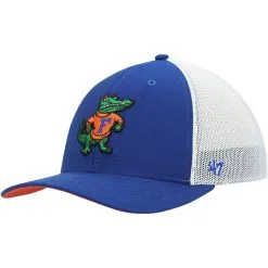 '47 Men's Royal/White Florida Gators Basic Two-Tone Trophy Flex Hat