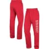Colosseum Men's Scarlet Boston University Wordmark Pants