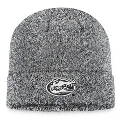 Top Of The World Men's Heather Black Florida Gators Cuffed Knit Hat