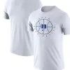 Nike Men's White Duke Blue Devils Basketball Icon Legend Performance T-Shirt