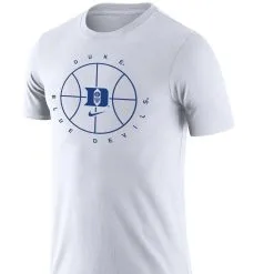 Nike Men's White Duke Blue Devils Basketball Icon Legend Performance T-Shirt -Cornell Big Red Shop DSCO1153548666 3550 ALT2