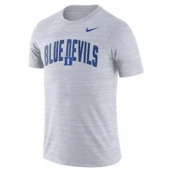 Men's Nike White Duke Blue Devils 2022 Game Day Sideline Velocity Performance T-Shirt -Cornell Big Red Shop DSCO1154464062 3550 ALT2