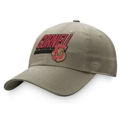 Top Of The World Men's Khaki Cornell Big Red Slice Adjustable Hat