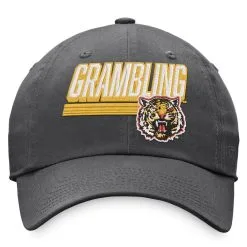 Top Of The World Men's Charcoal Grambling Tigers Slice Adjustable Hat 6 Top Of The World Men's Charcoal Grambling Tigers Slice Adjustable Hat -Cornell Big Red Shop DSCO1154565588 1904 ALT2