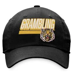 Top Of The World Men's Black Grambling Tigers Slice Adjustable Hat -Cornell Big Red Shop DSCO1155047742 BLACPU ALT2
