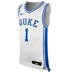 Nike Youth #1 White Duke Blue Devils Icon Replica Basketball Jersey -Cornell Big Red Shop DSCO1158094063 3550 ALT2