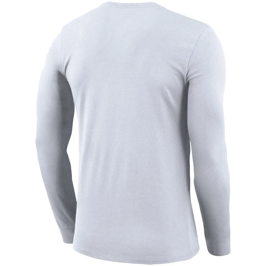 Nike Men's White Duke Blue Devils Basketball Drop Legend Long Sleeve Performance T-Shirt 4 Nike Men's White Duke Blue Devils Basketball Drop Legend Long Sleeve Performance T-Shirt - Image 4