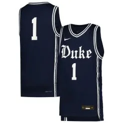 Nike Youth #1 Navy Duke Blue Devils Icon Replica Basketball Jersey