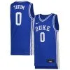 Nike Youth #0 Royal Duke Blue Devils Icon Replica Basketball Jersey